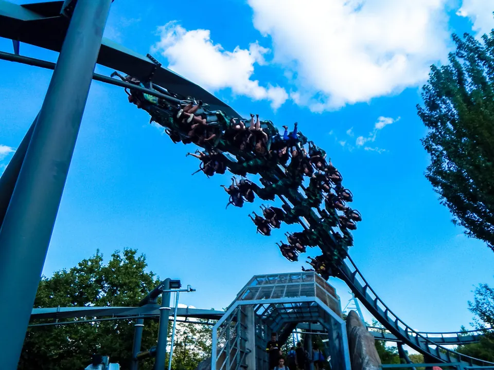 Raptor-Achterbahn im Gardaland